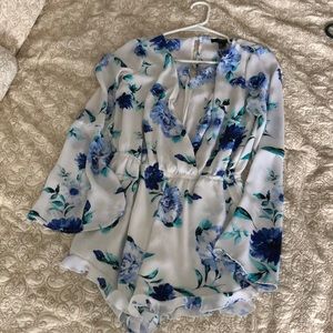 Long sleeve romper